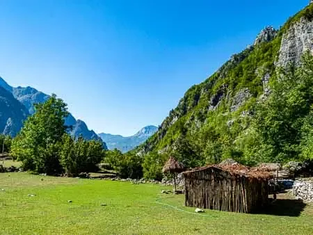 Local-Hut-Albanian-Alps